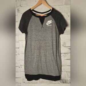 Nike T-Shirt Dress With Color Block